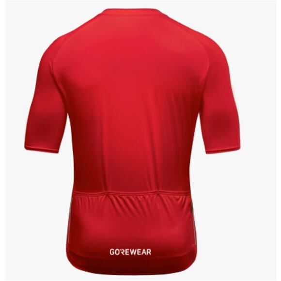 GOREWEAR Men's Lab Red Fireball Spinshift Jersey Size L - Picture 2 of 14
